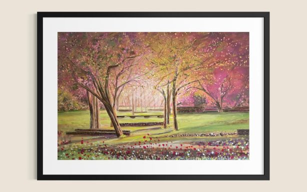 Brenzpark im Frühling