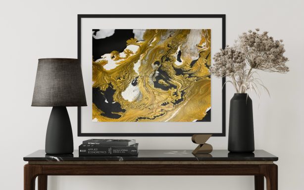 Bild in Gold
